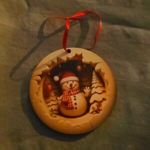 Snowman Christmas Ornament